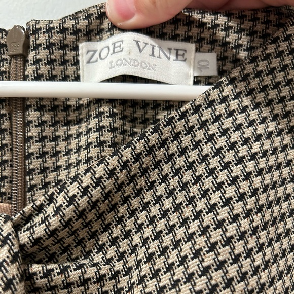 Zoe Vine London Holly Dress UK Size 10, US Size 6. Midi Pencil Dress $169 Retail - Picture 8 of 13